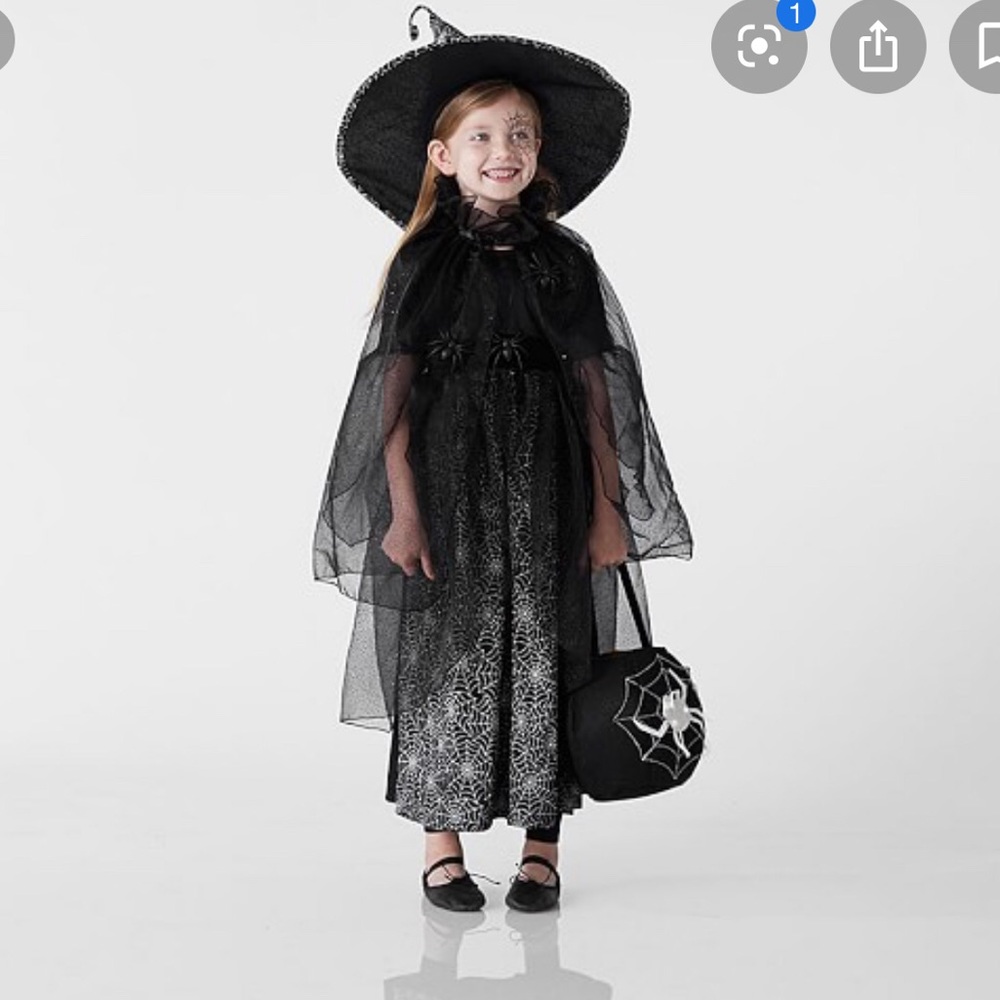 Pottery Barn Glow in the Dark Witch Costume